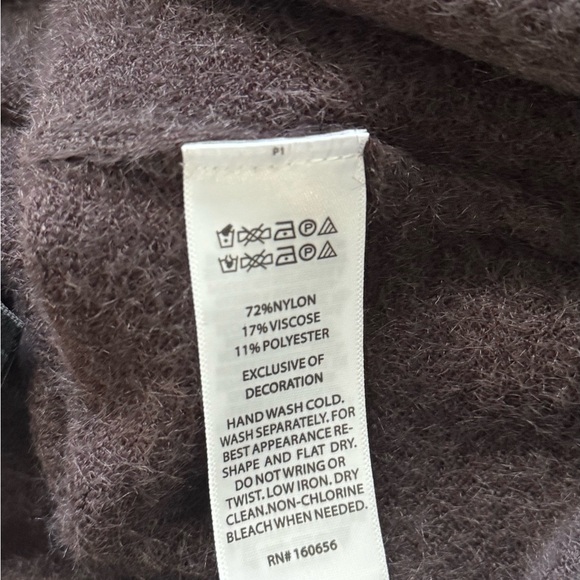 Sandro Charcoal Sweater with Black Bows - Picture 3 of 3